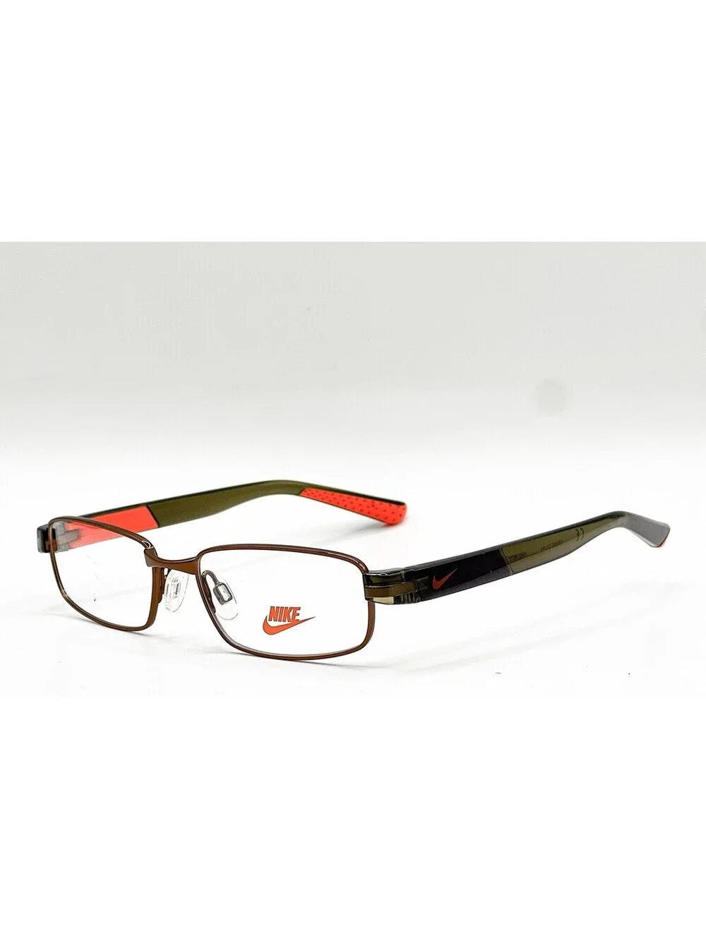 Nike 5572 215 Brown/Orange Authentic Eyeglasses 46-15-125